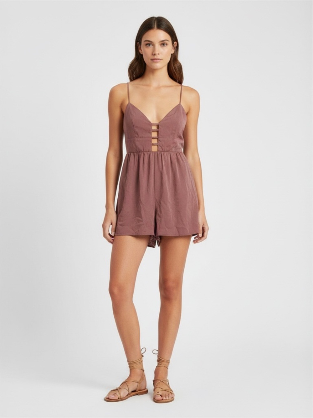 Silence & Noise | LIKE NEW Maeve spaghetti strap shorts romper onesie size 2